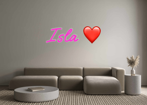 Custom Neon: Isla ❤️ - Neon Filter