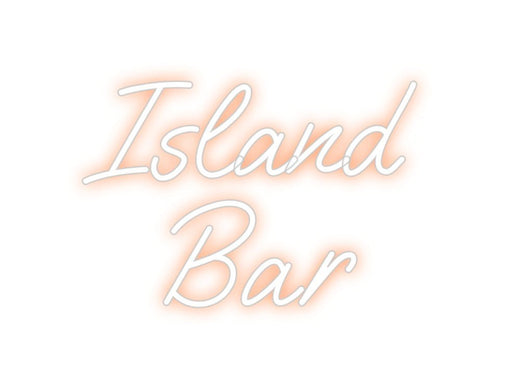 Custom Neon: Island Bar - Neon Filter