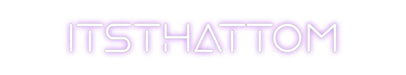 Custom Neon: ItsThatTom - Neon Filter