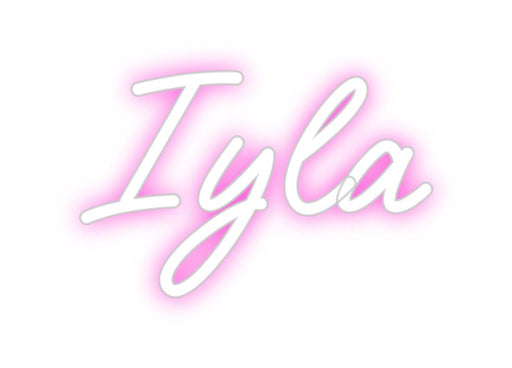 Custom Neon: Iyla - Neon Filter