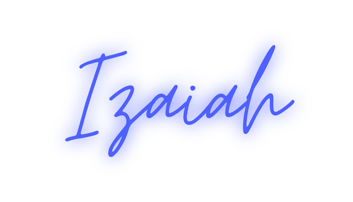 Custom Neon: Izaiah - Neon Filter