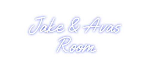 Custom Neon: Jake & Avas ... - Neon Filter