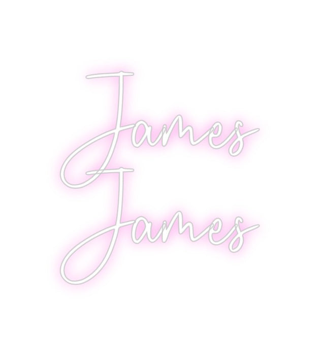 Custom Neon: James James - Neon Filter