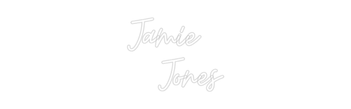 Custom Neon: Jamie Jo... - Neon Filter