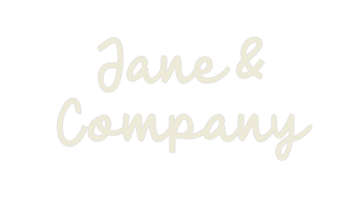 Custom Neon: Jane & Co... - Neon Filter