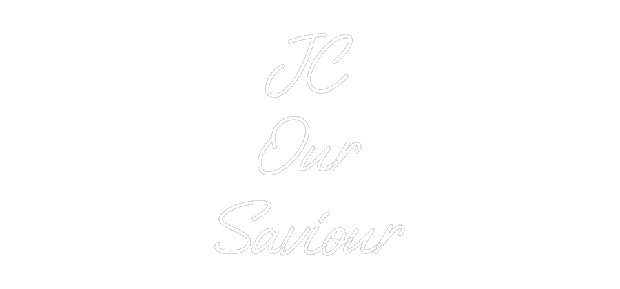 Custom Neon: JC Our Savi... - Neon Filter