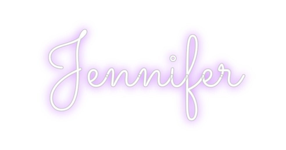 Custom Neon: Jennifer - Neon Filter