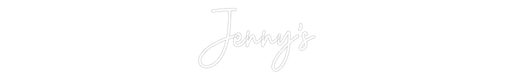 Custom Neon: Jenny’s - Neon Filter