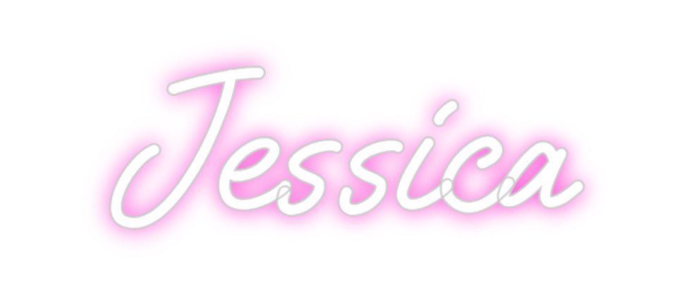 Custom Neon: Jessica - Neon Filter