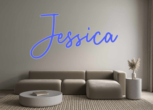 Custom Neon: Jessica - Neon Filter