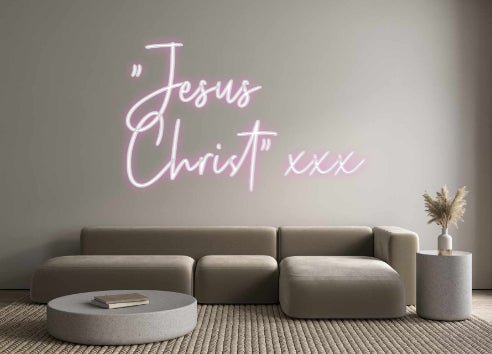 Custom Neon: "Jesus ... - Neon Filter