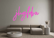 Custom Neon: jhgfdsa - Neon Filter