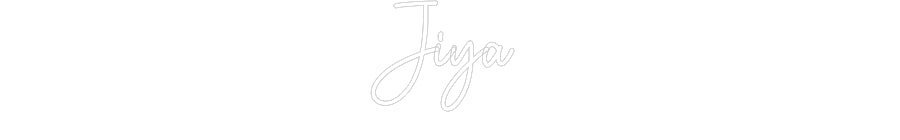 Custom Neon: Jiya - Neon Filter