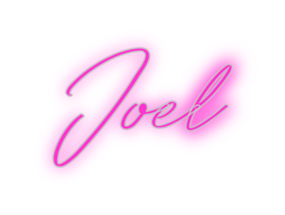 Custom Neon: Joel - Neon Filter