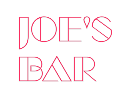 Custom Neon: Joe's Bar - Neon Filter