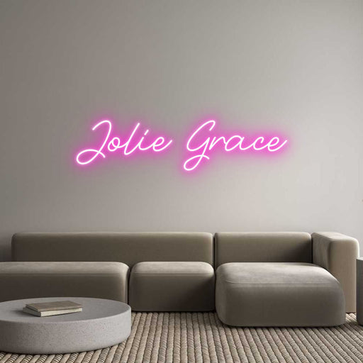 Custom Neon: Jolie Grace - Neon Filter