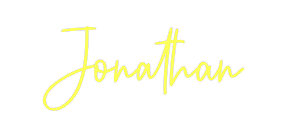 Custom Neon: Jonathan - Neon Filter