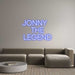 Custom Neon: JONNY THE ... - Neon Filter