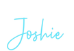 Custom Neon: Joshie - Neon Filter