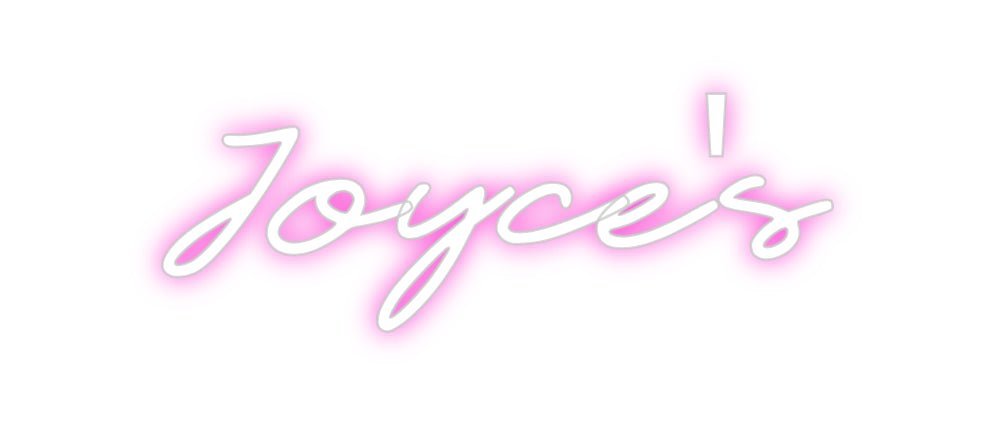 Custom Neon: Joyce's - Neon Filter