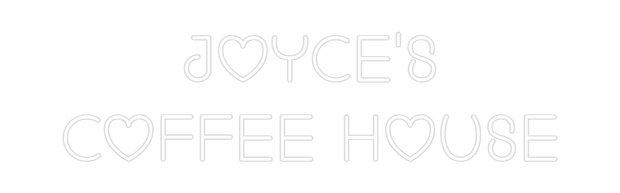 Custom Neon: JOYCE'S COFF... - Neon Filter