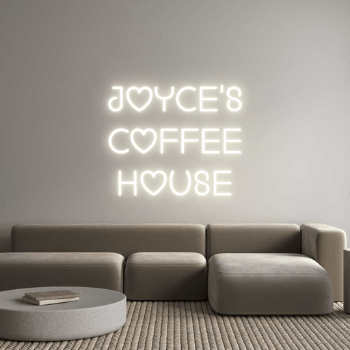 Custom Neon: JOYCE'S COFF... - Neon Filter