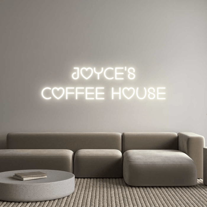 Custom Neon: JOYCE'S COFF... - Neon Filter