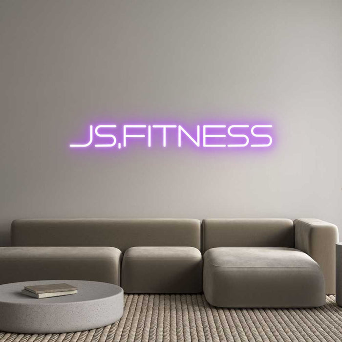 Custom Neon: JS.Fitness - Neon Filter