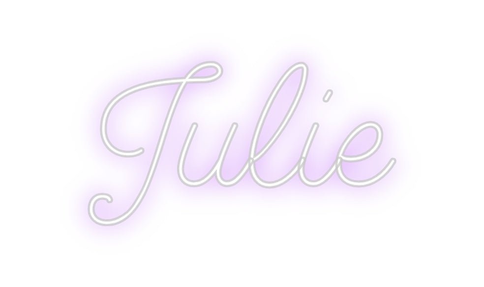 Custom Neon: Julie - Neon Filter