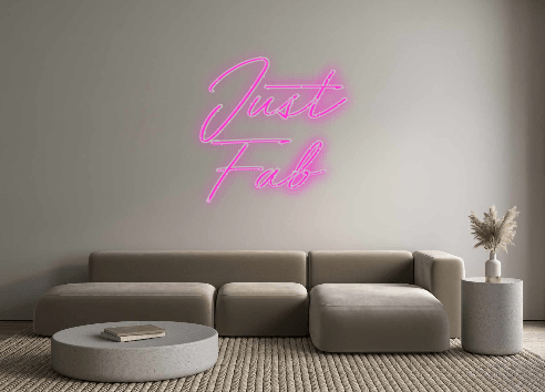 Custom Neon: Just Fab - Neon Filter