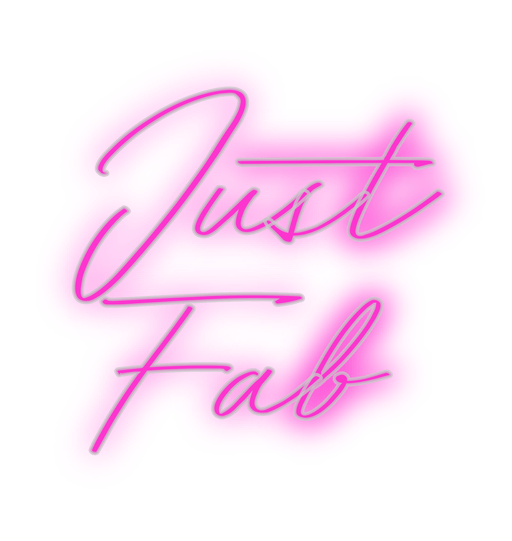 Custom Neon: Just Fab - Neon Filter