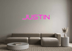 Custom Neon: justin - Neon Filter