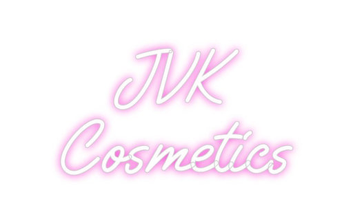 Custom Neon: JVK Cosmetics - Neon Filter