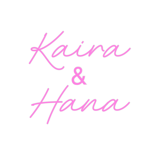 Custom Neon: Kaira & Hana - Neon Filter