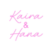 Custom Neon: Kaira & Hana - Neon Filter