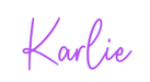 Custom Neon: Karlie - Neon Filter