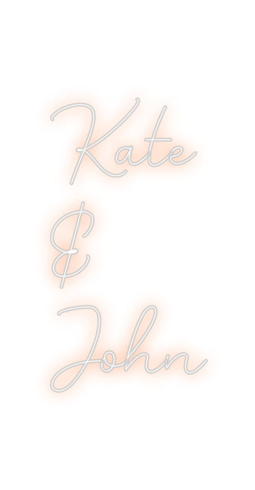 Custom Neon: Kate & John - Neon Filter