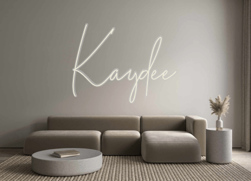 Custom Neon: Kaydee - Neon Filter