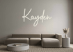 Custom Neon: Kayden - Neon Filter