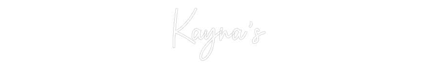 Custom Neon: Kayna’s - Neon Filter