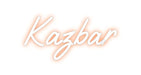 Custom Neon: Kazbar - Neon Filter