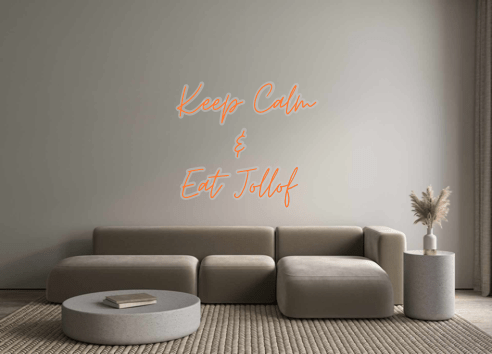 Custom Neon: Keep Calm & ... - Neon Filter