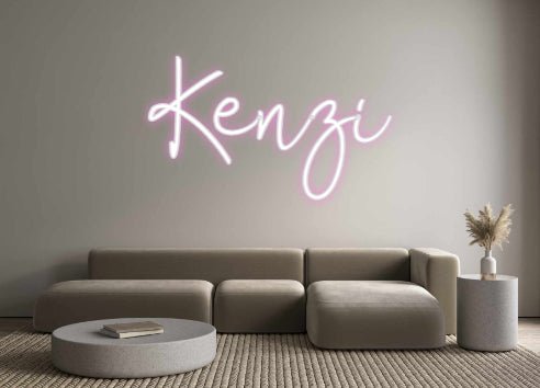 Custom Neon: Kenzi - Neon Filter