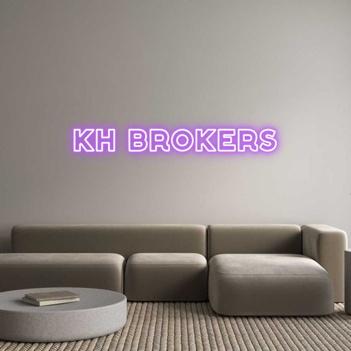 Custom Neon: KH BROKERS - Neon Filter