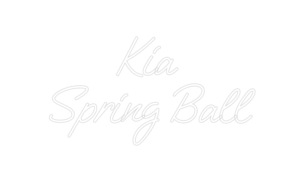 Custom Neon: Kia Spring B... - Neon Filter