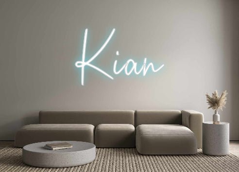 Custom Neon: Kian - Neon Filter