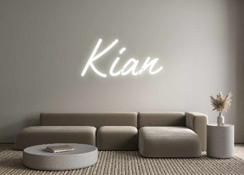 Custom Neon: Kian - Neon Filter