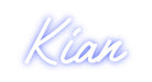 Custom Neon: Kian - Neon Filter