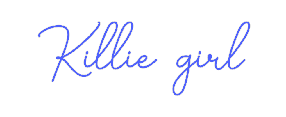 Custom Neon: Killie girl - Neon Filter