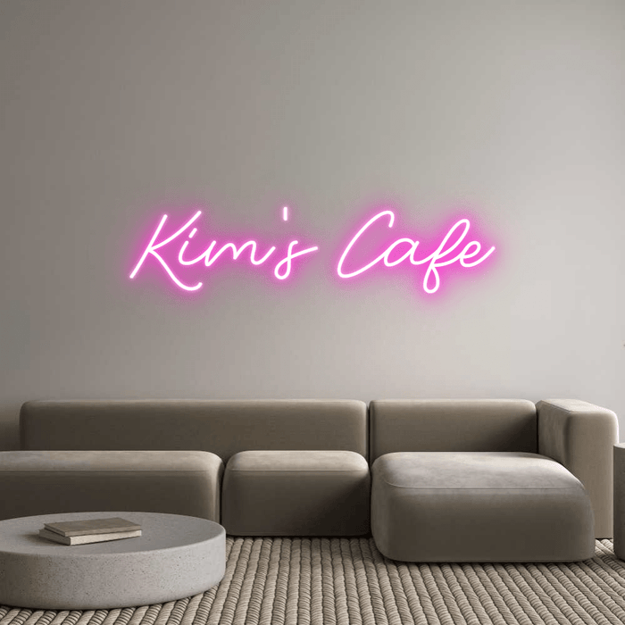 Custom Neon: Kim's Cafe - Neon Filter